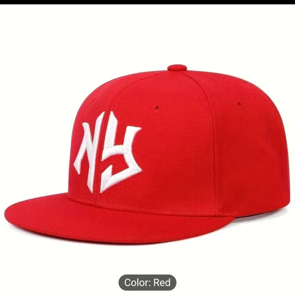 1pc Men's Letter Embroidery Baseball Cap, Adjustable Sunshade Casual Sports Hat